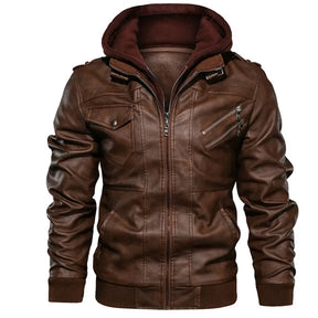 Kb novas jaquetas de couro masculino outono casual motocicleta jaqueta do plutônio motociclista casacos de couro roupas marca tamanho da ue sa722