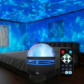 Usb led night light céu estrelado lâmpada do projetor aurora dc 5v rgb controle remoto iluminação rotativa para casa festa decoração do quarto