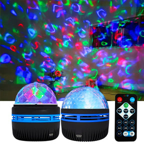 Usb led night light céu estrelado lâmpada do projetor aurora dc 5v rgb controle remoto iluminação rotativa para casa festa decoração do quarto