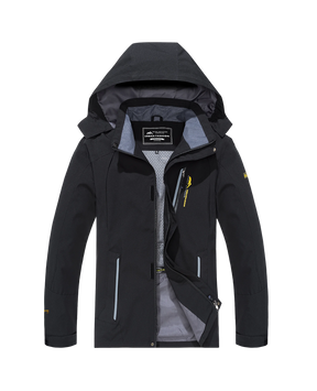 Jaqueta de caminhada impermeável masculina tamanho grande blusão à prova de vento acampamento caça correndo trekking casaco de pesca masculino ao ar livre